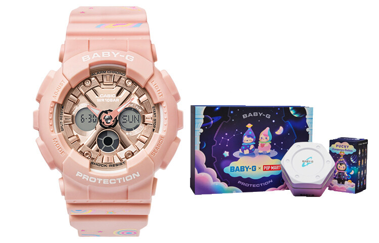 Женские часы CASIO BABY-G, СОТРУДНИЧЕСТВО PINK-POP MART
Женские часы CASIO BABY-G, СОТРУДНИЧЕСТВО PINK-POP MART
