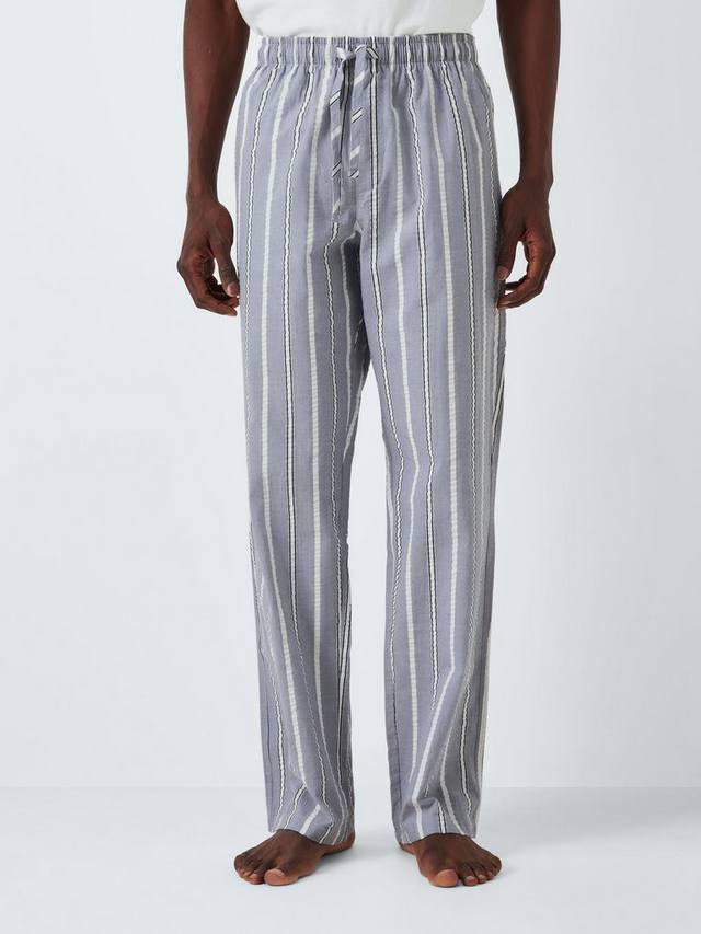 Пижамные брюки из органического хлопка в вертикальную полоску John Lewis, цвет Blue Light
Пижамные брюки из органического хлопка в вертикальную полоску John Lewis, цвет Blue Light