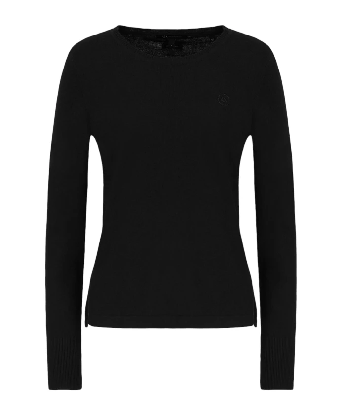 Черный свитер Armani Exchange, черный
Черный свитер Armani Exchange, черный