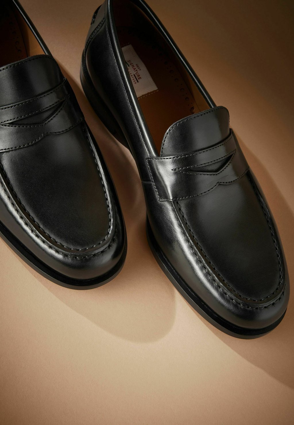 Ботинки SIGNATURE ITALIAN PENNY REGULAR FIT Next, черный 
Ботинки SIGNATURE ITALIAN PENNY REGULAR FIT Next, черный