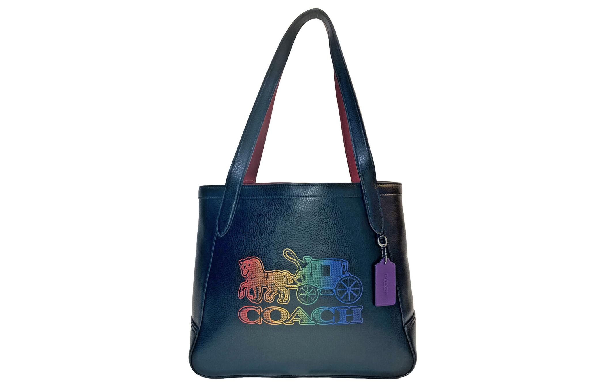 Кожаная сумка-шоппер, шоппер, женская сумка, сумка через плечо черный COACH
Кожаная сумка-шоппер, шоппер, женская сумка, сумка через плечо черный COACH