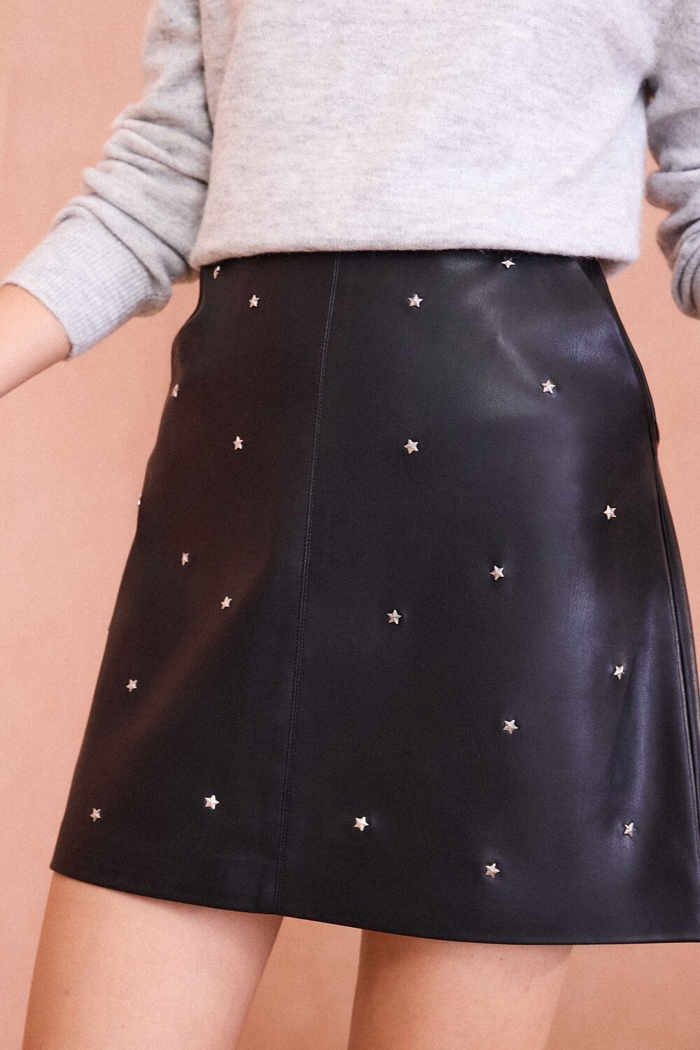 Мини юбка из искусственной кожи Love & Roses, черный
Мини юбка из искусственной кожи Love & Roses, черный