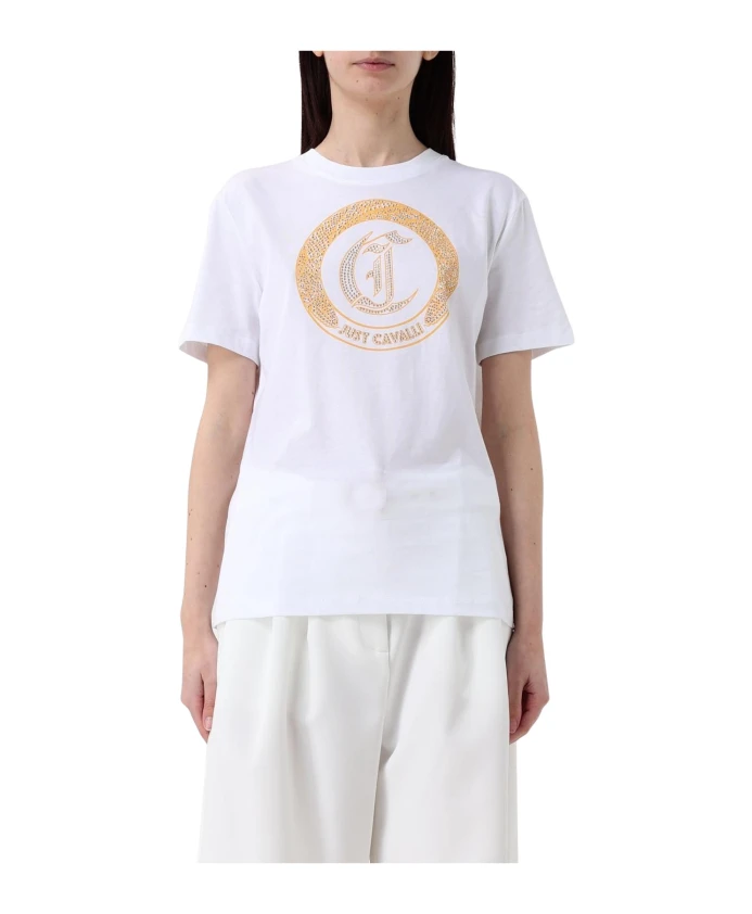 Футболка с логотипом Crystal Just Cavalli, белый
Футболка с логотипом Crystal Just Cavalli, белый