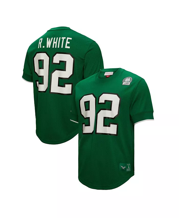 Мужская футболка с сеткой Reggie White Kelly Green Philadelphia Eagles с именем и номером вышедшего из игры игрока Mitchell & Ness
Мужская футболка с сеткой Reggie White Kelly Green Philadelphia Eagles с именем и номером вышедшего из игры игрока Mitchell & Ness