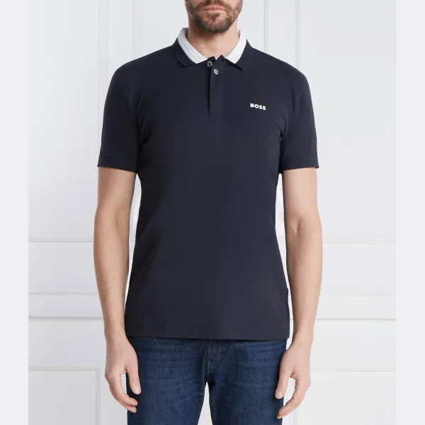 Пэдди-Поло стандартного кроя Boss, синий
Пэдди-Поло стандартного кроя Boss, синий