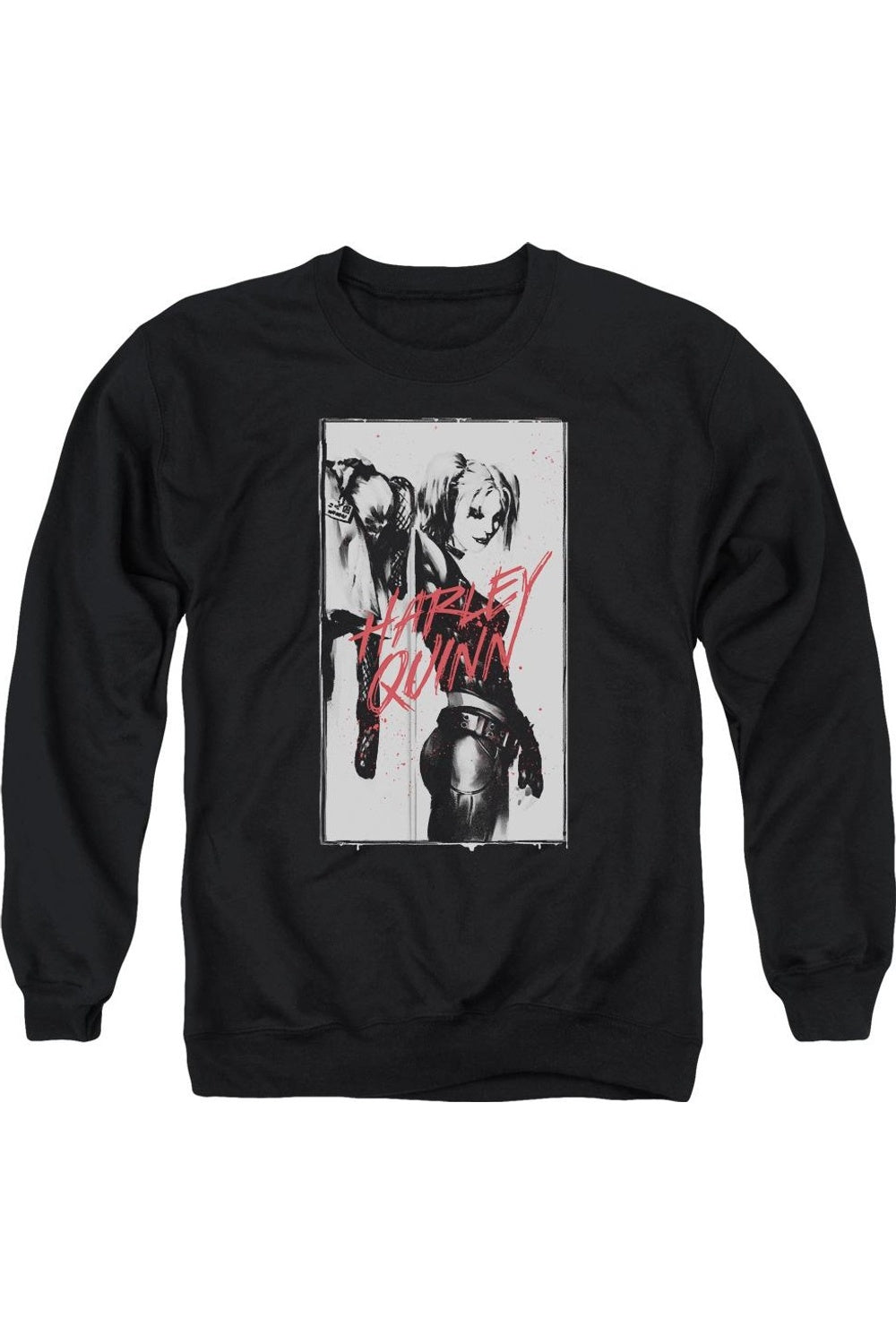 Толстовка Batman Inked Quinn для взрослых с круглым вырезом Gildan, черный
Толстовка Batman Inked Quinn для взрослых с круглым вырезом Gildan, черный