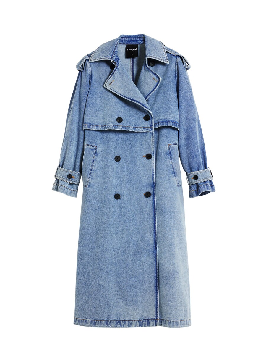 Межсезонное пальто Desigual, синий деним
Межсезонное пальто Desigual, синий деним