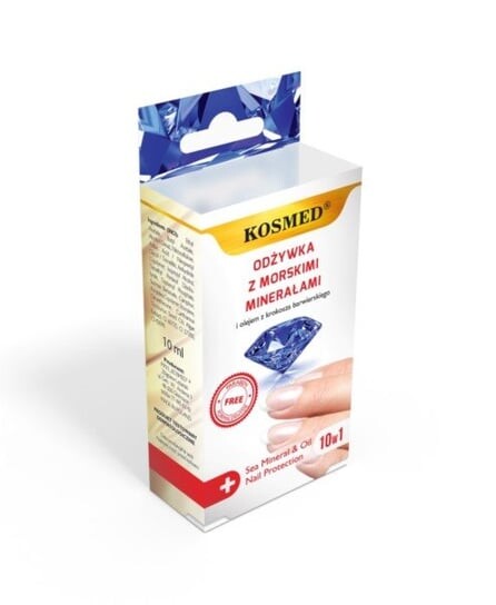 Кондиционер для ногтей с керамидами 9 мл Kosmed
Кондиционер для ногтей с керамидами 9 мл Kosmed