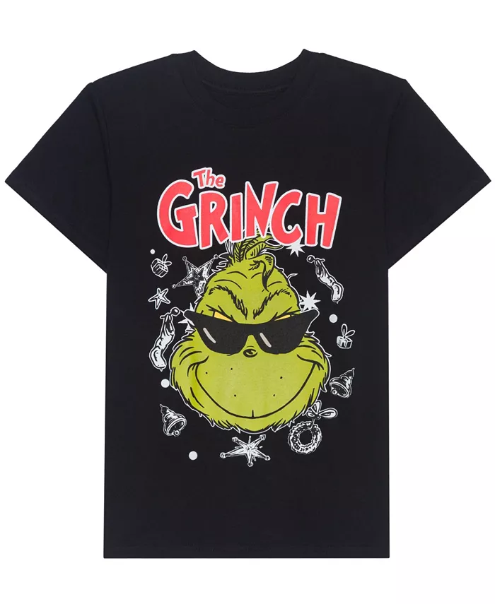 Мальчиковая футболка с принтом с коротким рукавом 5-20 The Grinch, черный
Мальчиковая футболка с принтом с коротким рукавом 5-20 The Grinch, черный