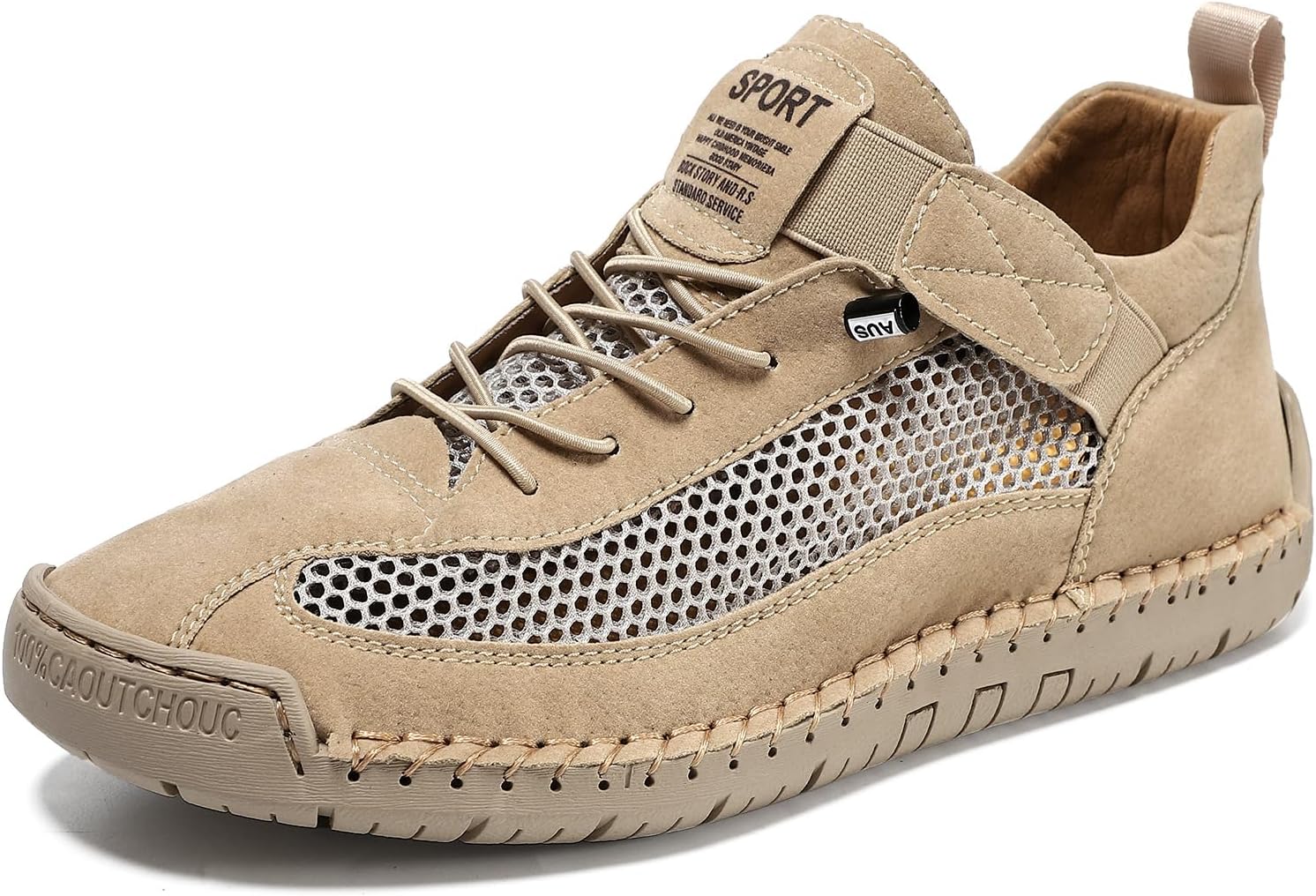 Дышащие повседневные кожаные туфли для мужчин и женщин, легкие сетчатые кроссовки с перфорированным дизайном, удобная обувь для ежедневных прогулок на улице Azttoztto, хаки
Дышащие повседневные кожаные туфли для мужчин и женщин, легкие сетчатые кроссовки с перфорированным дизайном, удобная обувь для ежедневных прогулок на улице Azttoztto, хаки