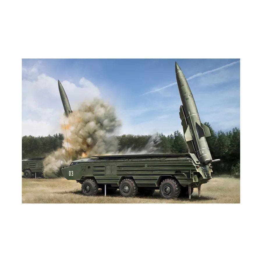 Российская БРСД 9К79 «Точка» (SS-21 «Скарабей»), Military Model Kits (1:72) (Hobby Boss)
Российская БРСД 9К79 «Точка» (SS-21 «Скарабей»), Military Model Kits (1:72) (Hobby Boss)