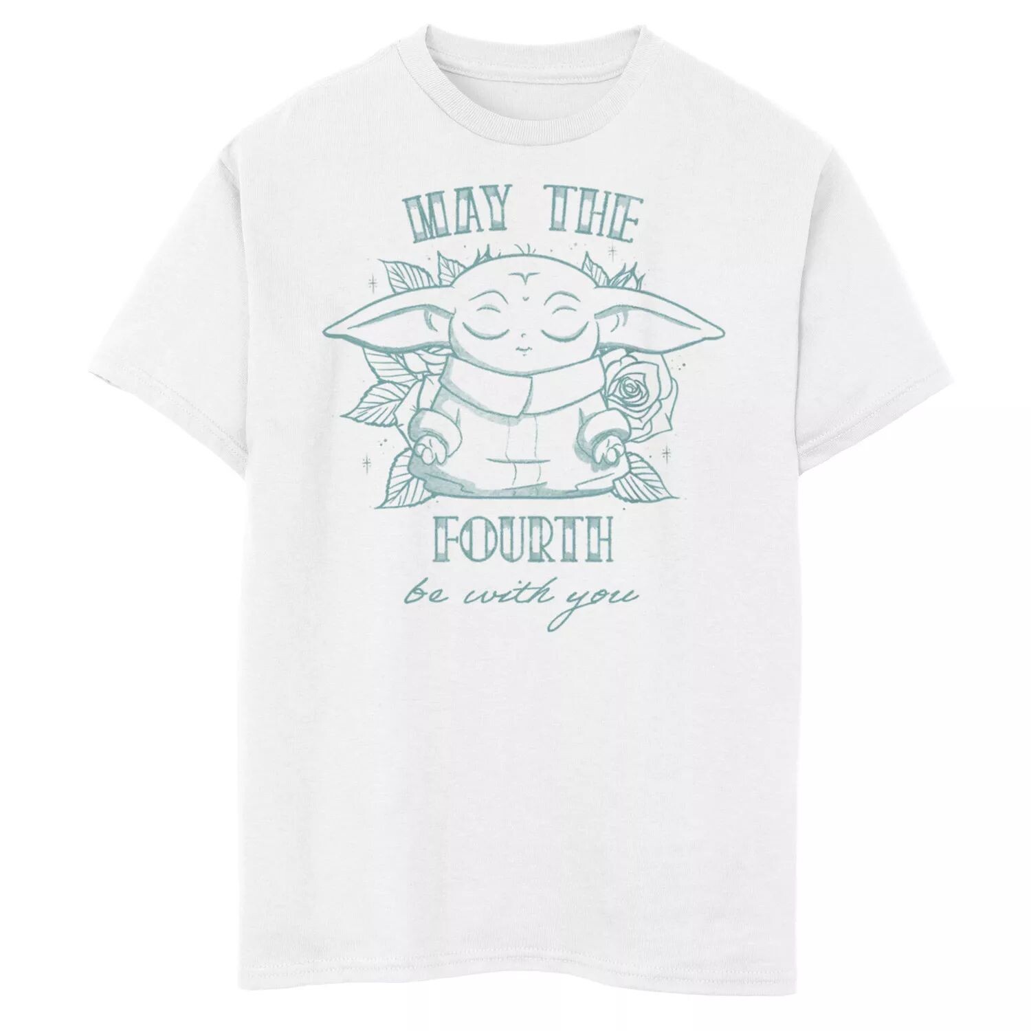 Футболка с графическим рисунком и рисунком «Звездные войны» для мальчиков 8–20 лет, May The Fourth Be With You Licensed Character
Футболка с графическим рисунком и рисунком «Звездные войны» для мальчиков 8–20 лет, May The Fourth Be With You Licensed Character