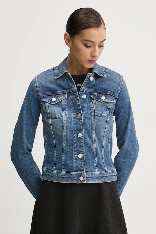 Джинсовая куртка Tommy Jeans, синий
Джинсовая куртка Tommy Jeans, синий