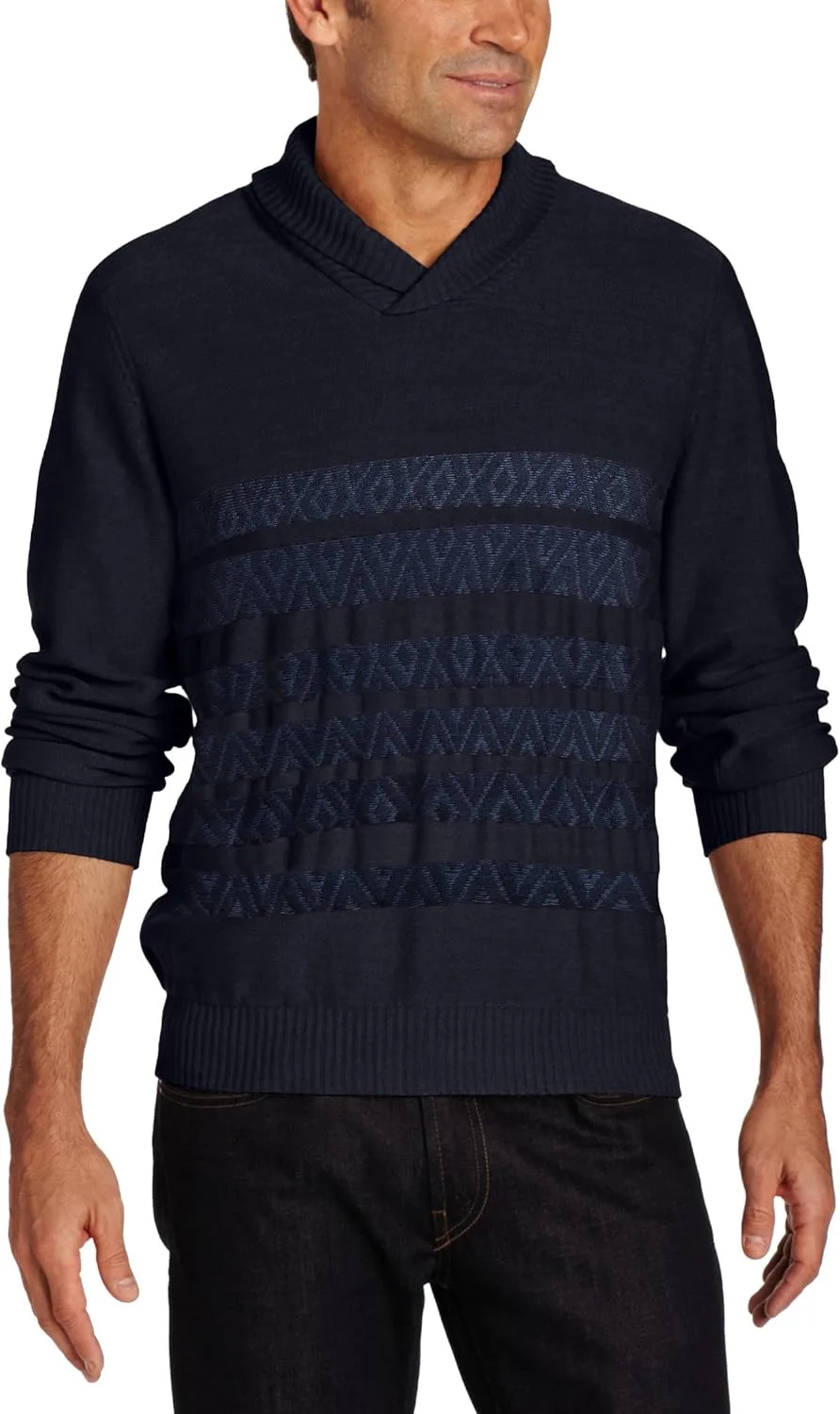 Van Heusen мужской свитер с шалью
Van Heusen мужской свитер с шалью