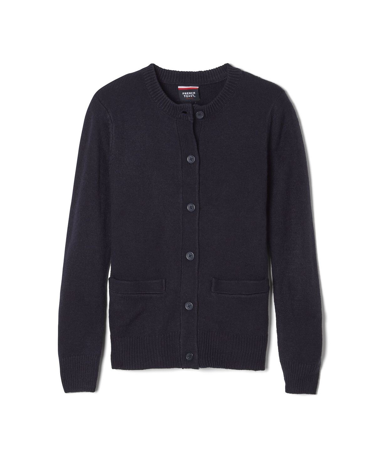 Кардиган с круглым вырезом и защитой от таблеток для больших девочек French Toast
Кардиган с круглым вырезом и защитой от таблеток для больших девочек French Toast