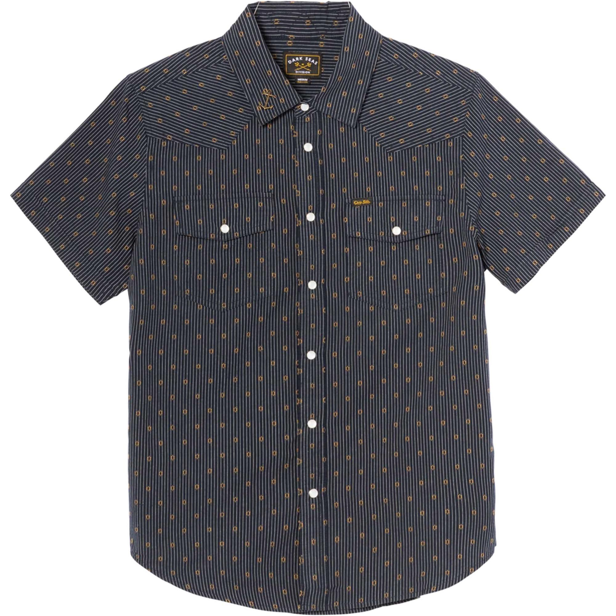 Мужская рубашка с коротким рукавом Carter Dark Seas, Dark Navy
Мужская рубашка с коротким рукавом Carter Dark Seas, Dark Navy