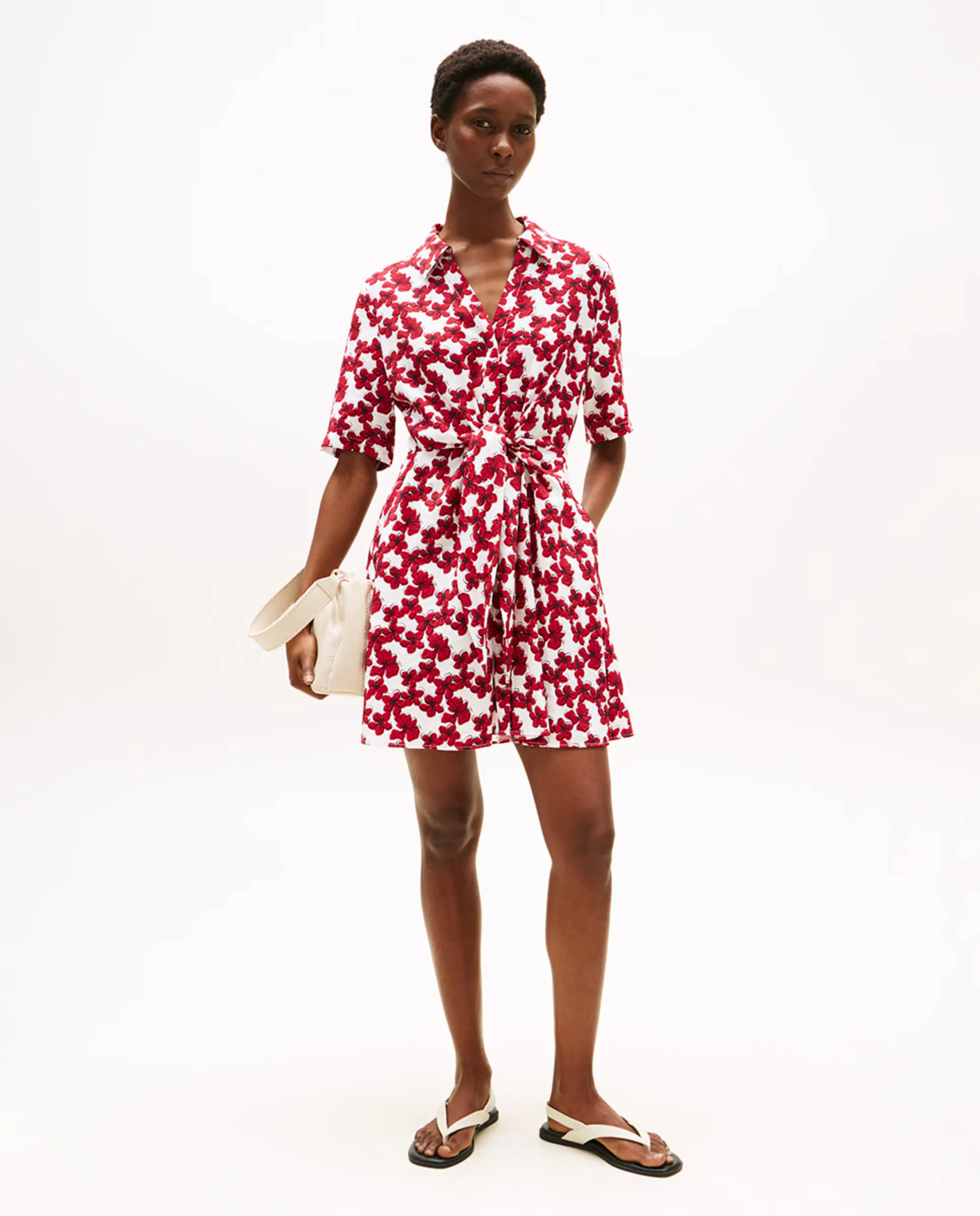 Короткое платье с завязками на талии Tommy Hilfiger, красный
Короткое платье с завязками на талии Tommy Hilfiger, красный