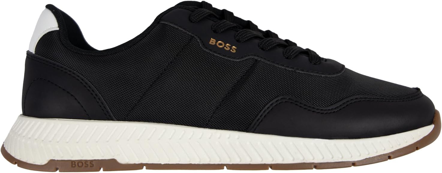 BOSS Мужские титановые беговые кроссовки, 001 Black
BOSS Мужские титановые беговые кроссовки, 001 Black