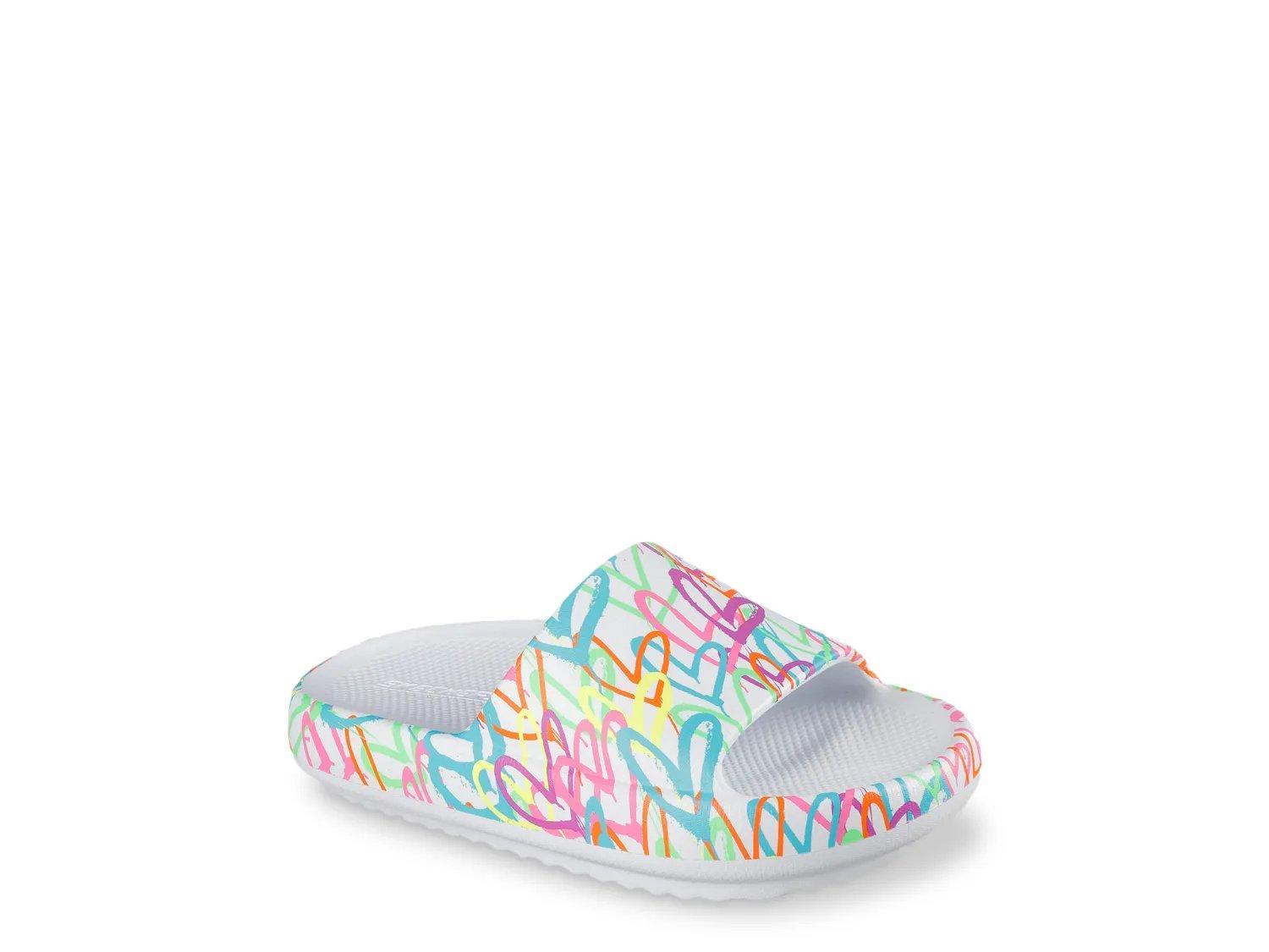 Сандалии Skechers Foamies x JGoldcrown Horizon 228 Heart Mural Slide Sandal - Kids', белый
Сандалии Skechers Foamies x JGoldcrown Horizon 228 Heart Mural Slide Sandal - Kids', белый