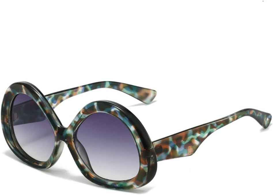 Солнцезащитные очки UV400 с овальной оправой в стиле панк с градиентным переходом, подходят для женщин и мужчин, для бега и занятий спортом на открытом воздухе UYPTK, Green Pattern Gray
Солнцезащитные очки UV400 с овальной оправой в стиле панк с градиентным переходом, подходят для женщин и мужчин, для бега и занятий спортом на открытом воздухе UYPTK, Green Pattern Gray