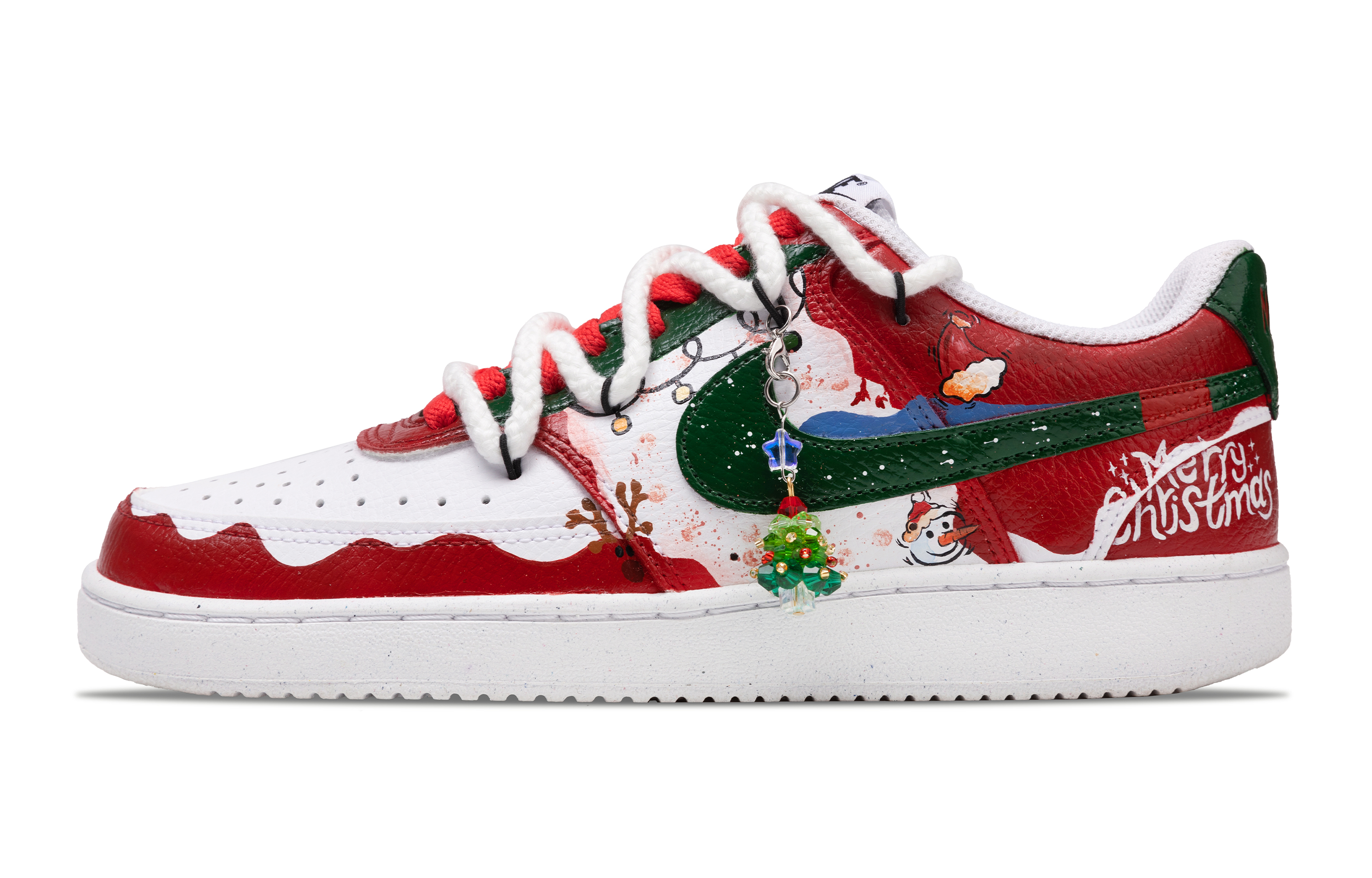 Nike Кроссовки Court Vision 1 с низким верхом для скейтборда, устойчивые к истиранию, мужские, красные, зеленые, белые
Nike Кроссовки Court Vision 1 с низким верхом для скейтборда, устойчивые к истиранию, мужские, красные, зеленые, белые