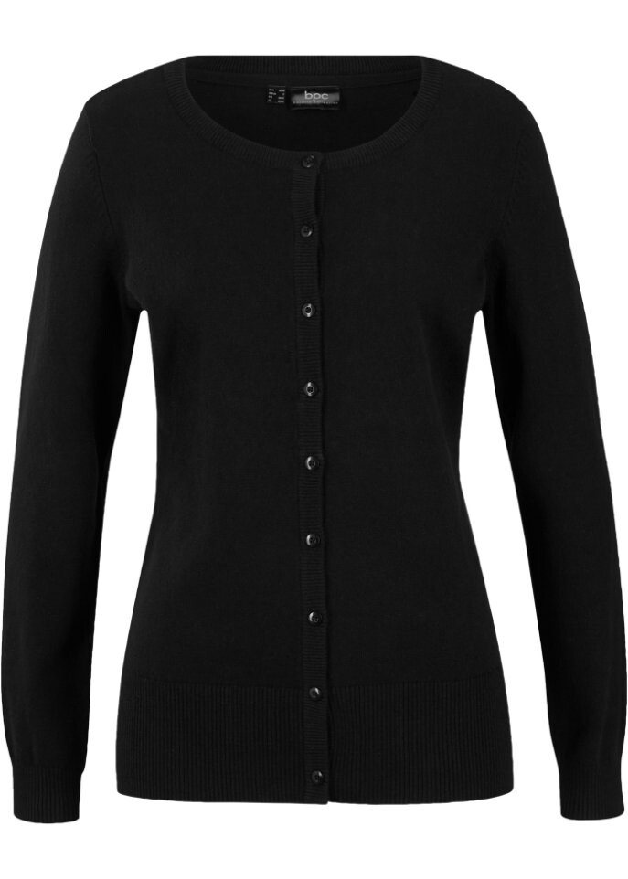 Жакет тонкой вязки из переработанного хлопка Bpc Bonprix Collection, черный
Жакет тонкой вязки из переработанного хлопка Bpc Bonprix Collection, черный