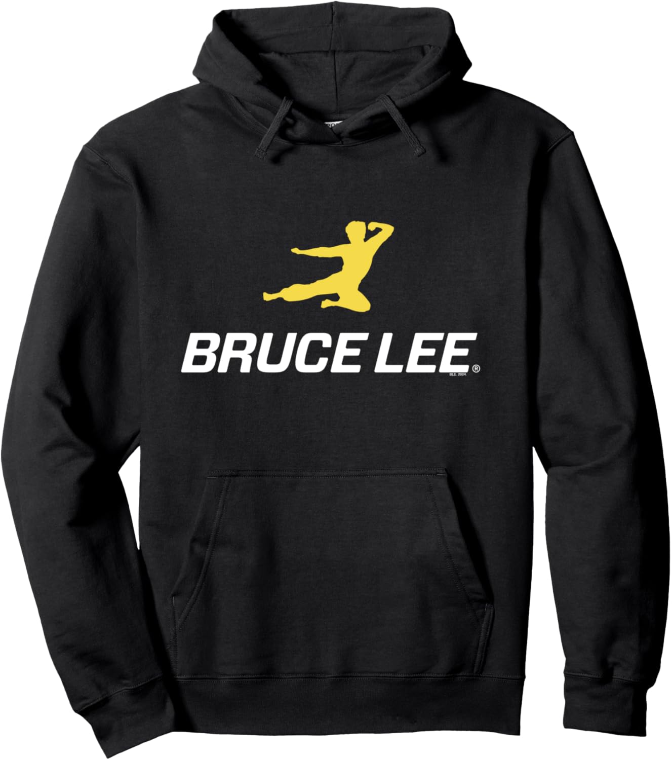 Желтая толстовка с белым текстом Bruce Lee Kung Fu Kick
Желтая толстовка с белым текстом Bruce Lee Kung Fu Kick