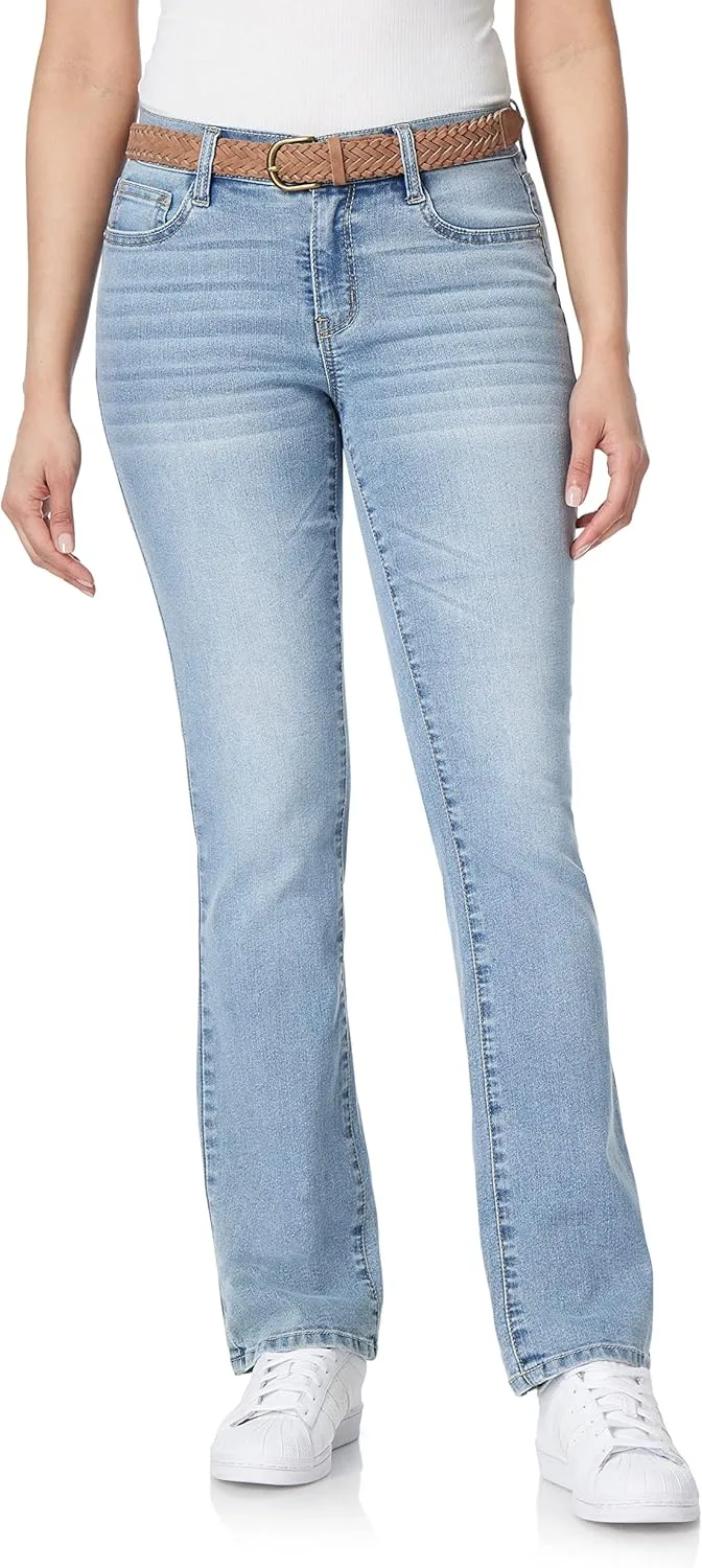 Джинсы WallFlower Legendary Slim Bootcut Mid-Rise с поясом
Джинсы WallFlower Legendary Slim Bootcut Mid-Rise с поясом