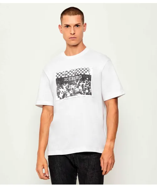 Футболка Regular fit Iceberg, белый
Футболка Regular fit Iceberg, белый