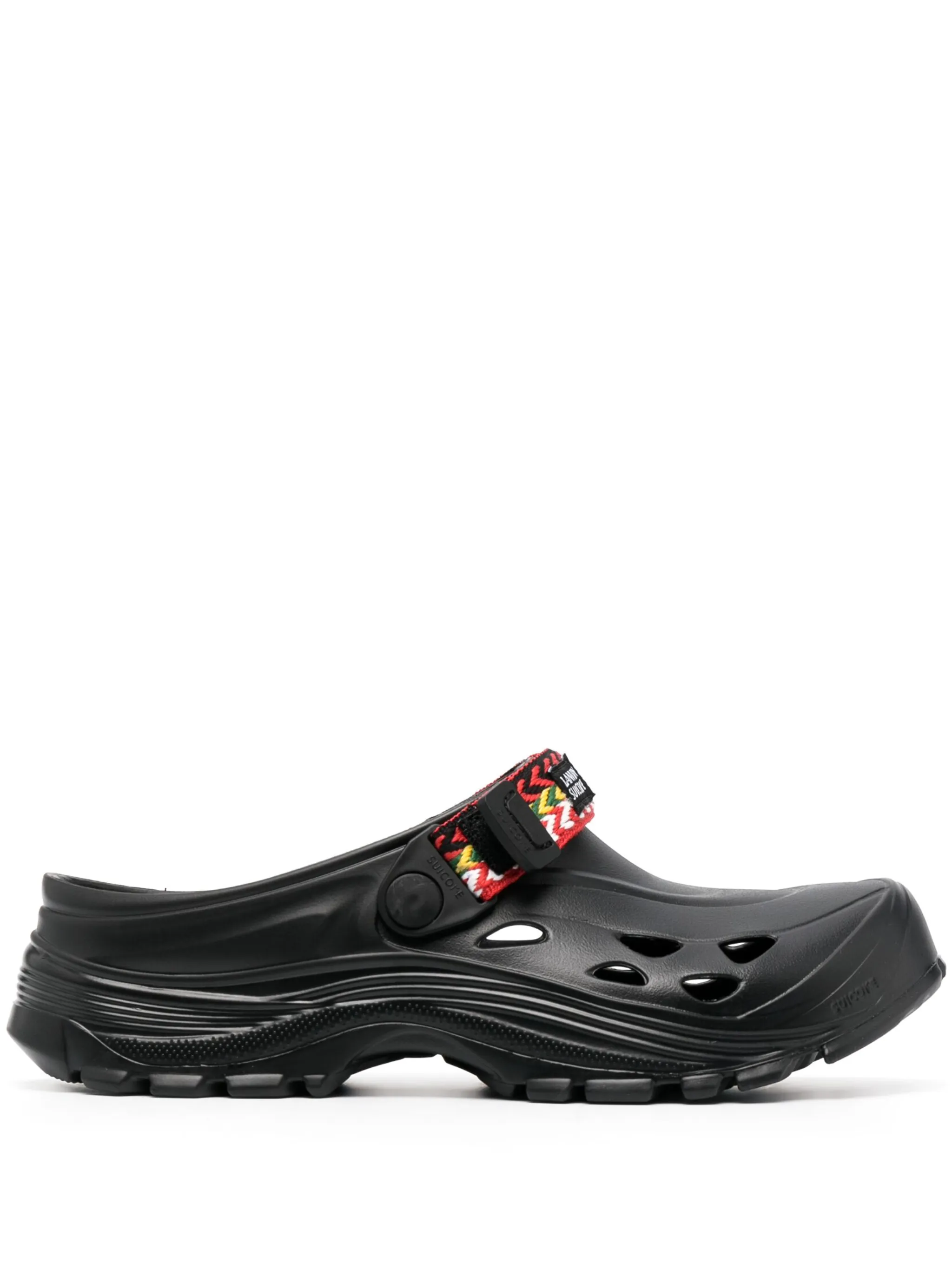 Клоги Mok с узором в елочку из коллаборации с Suicoke Lanvin, черный
Клоги Mok с узором в елочку из коллаборации с Suicoke Lanvin, черный