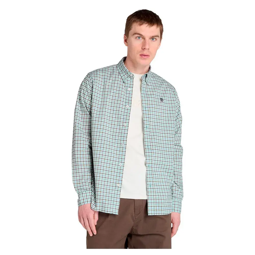 Рубашка Timberland Stretch Poplin Gingham, зеленый
Рубашка Timberland Stretch Poplin Gingham, зеленый