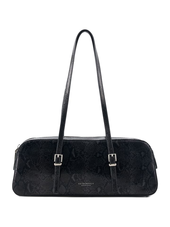 Seidenfelt Сумка через плечо Lilleby 33 см, черная, с имитацией кожи рептилии
Seidenfelt Сумка через плечо Lilleby 33 см, черная, с имитацией кожи рептилии