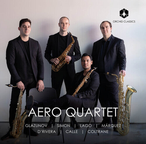 CD диск Calle / Coltrane / Glazunov: Aero Quartet
CD диск Calle / Coltrane / Glazunov: Aero Quartet