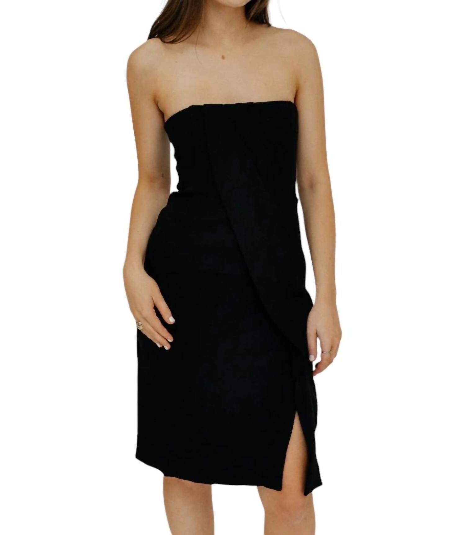 Платье Halle черного цвета Anine Bing
Платье Halle черного цвета Anine Bing