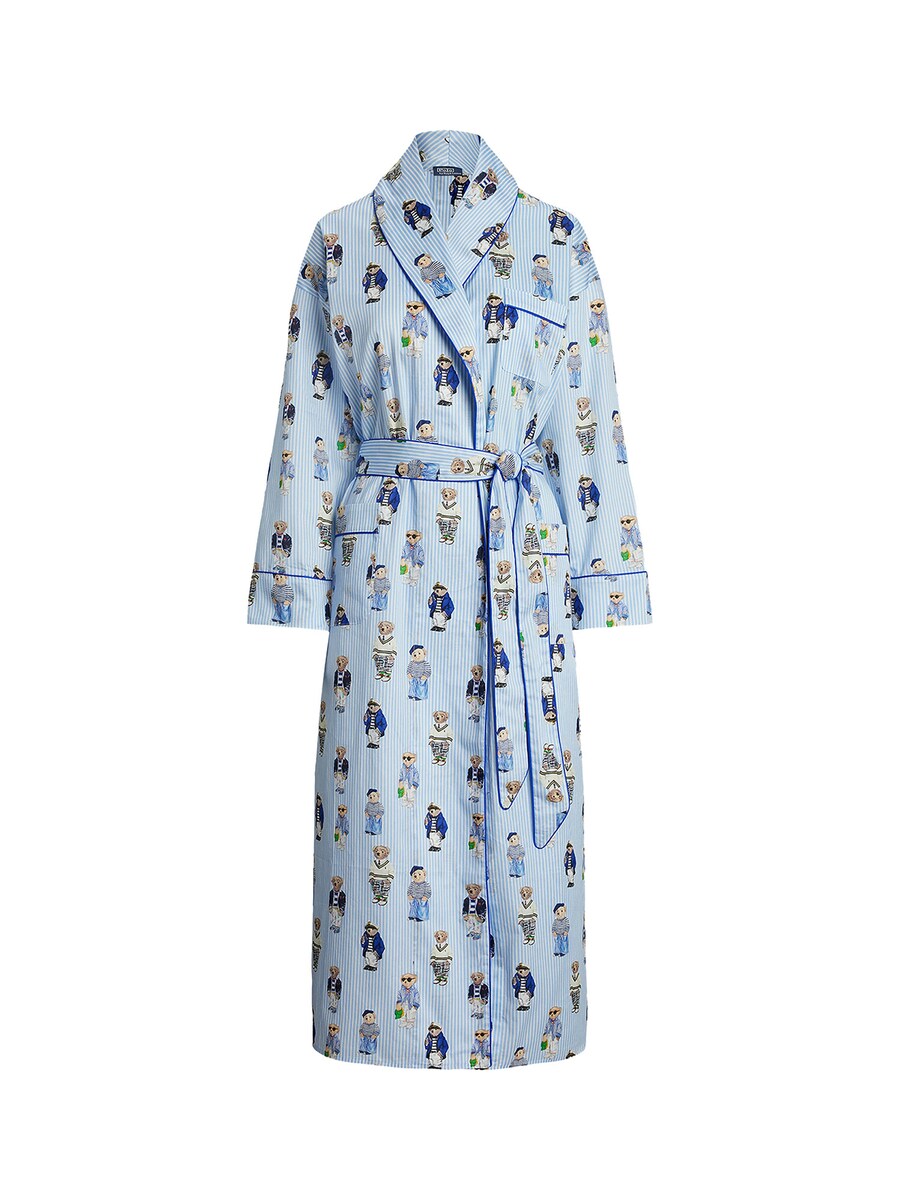 Халат Polo Ralph Lauren Iconic Bear, синий
Халат Polo Ralph Lauren Iconic Bear, синий