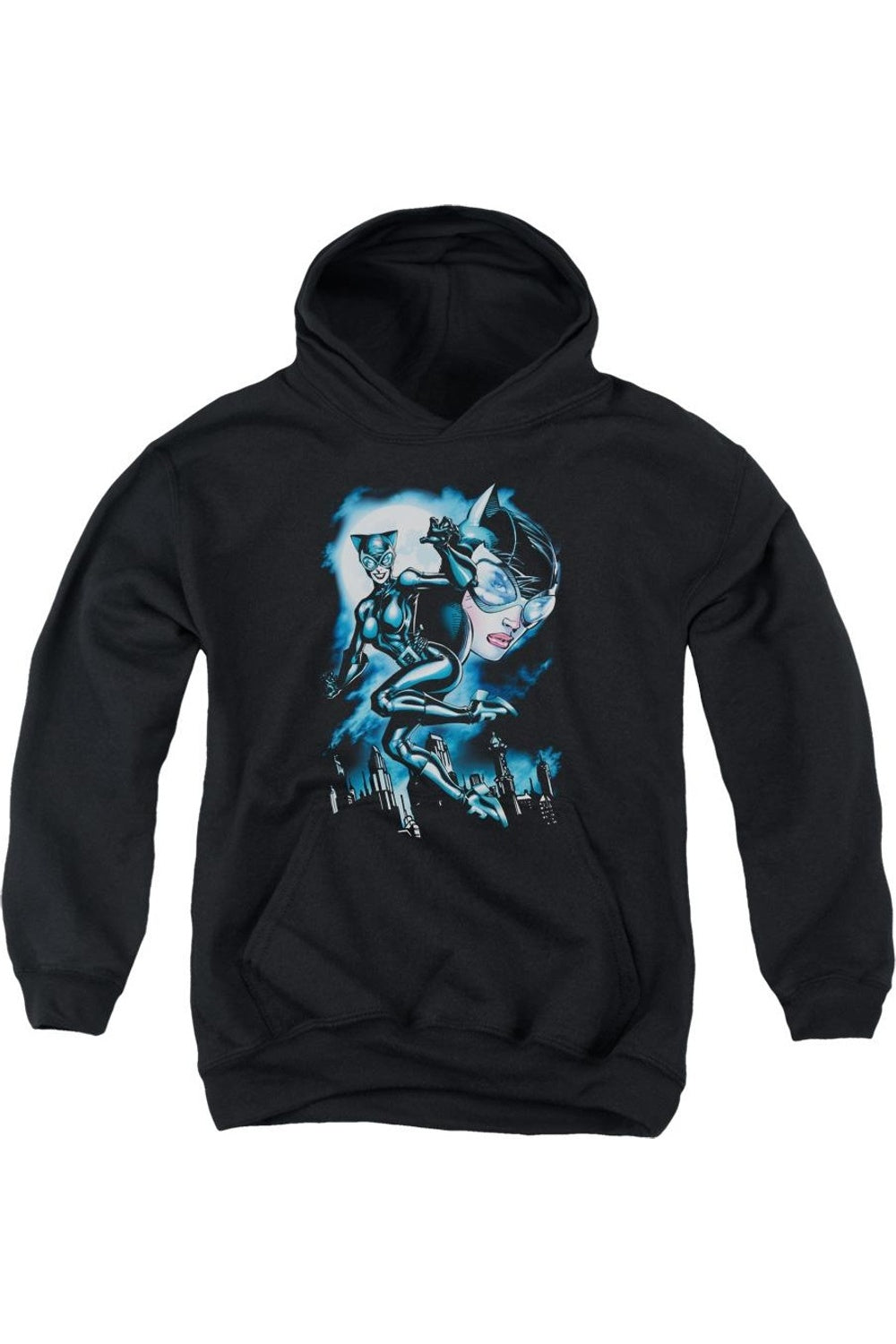 Батмен Лунный Кот молодежная толстовка с капюшоном Gildan, черный
Батмен Лунный Кот молодежная толстовка с капюшоном Gildan, черный