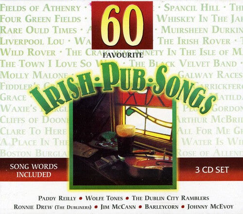 CD диск 60 Favourite Irish Pub Songs / Various: 60 Favourite Irish Pub Songs
CD диск 60 Favourite Irish Pub Songs / Various: 60 Favourite Irish Pub Songs