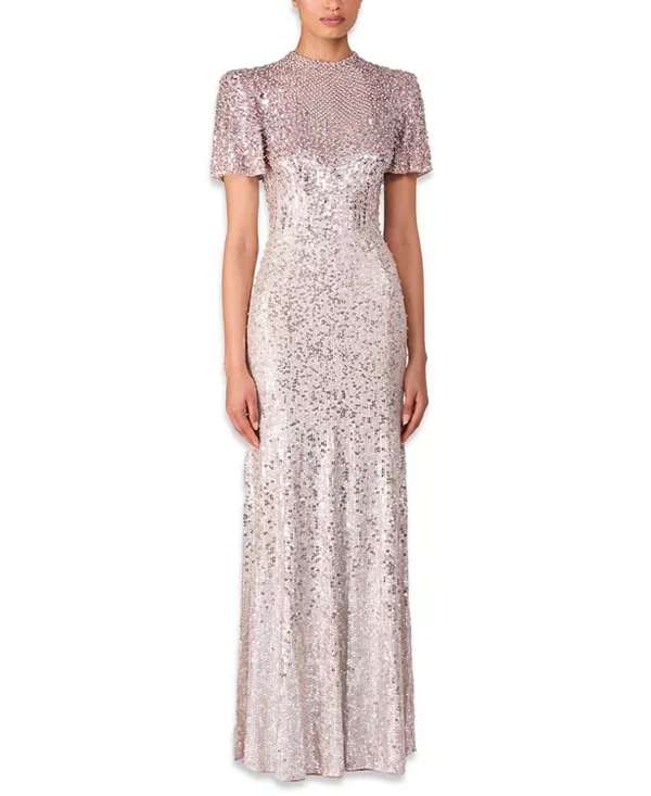 Платье Jourdain, украшенное пайетками Jenny Packham, розовый
Платье Jourdain, украшенное пайетками Jenny Packham, розовый