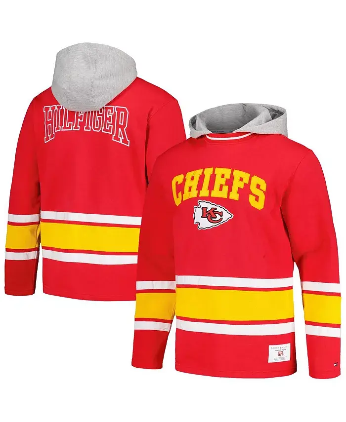 Мужская модная толстовка с капюшоном Kansas City Chiefs Ivan красного цвета Tommy Hilfiger
Мужская модная толстовка с капюшоном Kansas City Chiefs Ivan красного цвета Tommy Hilfiger