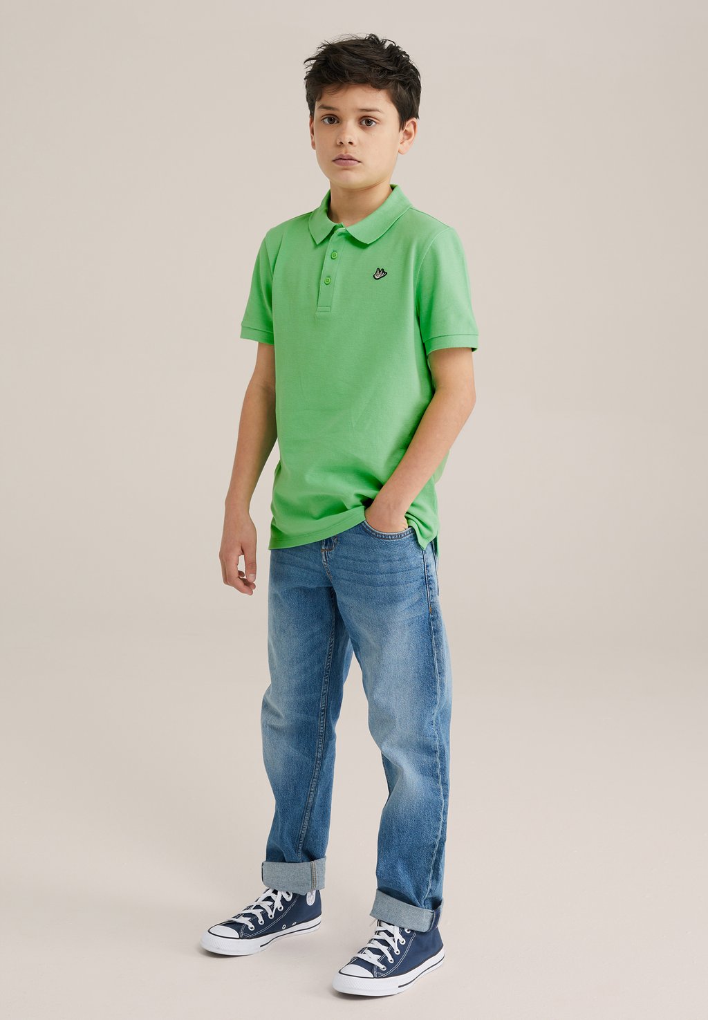 Поло WE Fashion, флуоресцентный зеленый
Поло WE Fashion, флуоресцентный зеленый