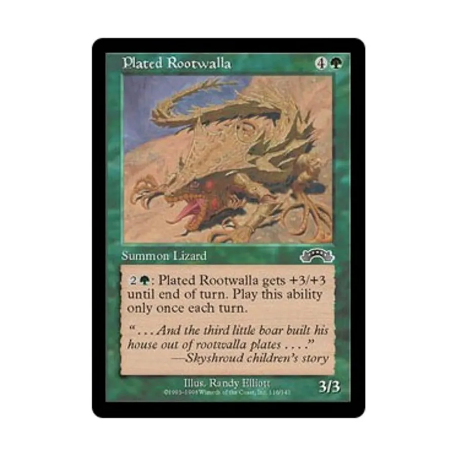 CCG Покрынная корневая валла (C), MTG - Exodus
CCG Покрынная корневая валла (C), MTG - Exodus