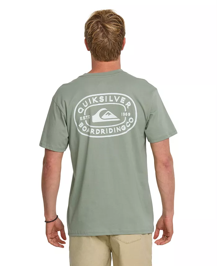 Мужская футболка с коротким рукавом Western Lock Quiksilver, зеленый
Мужская футболка с коротким рукавом Western Lock Quiksilver, зеленый