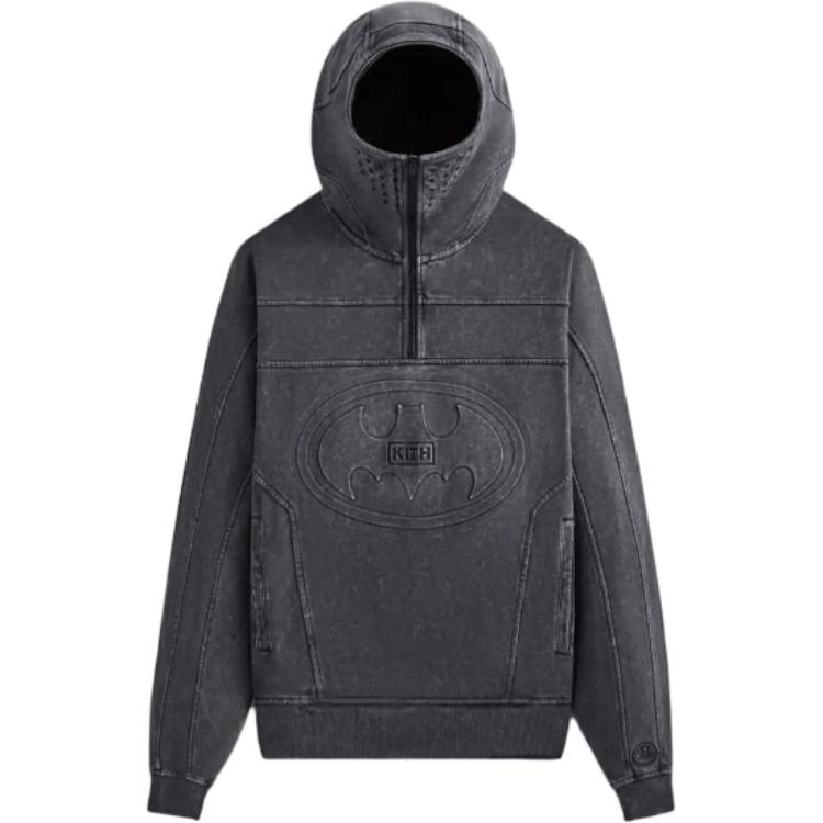 Бэтмен худи с молнией на четверть KITH, темно-серый
Бэтмен худи с молнией на четверть KITH, темно-серый