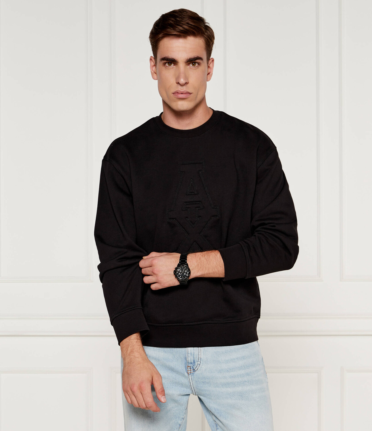 Толстовка Armani Exchange Regular Fit, черный
Толстовка Armani Exchange Regular Fit, черный