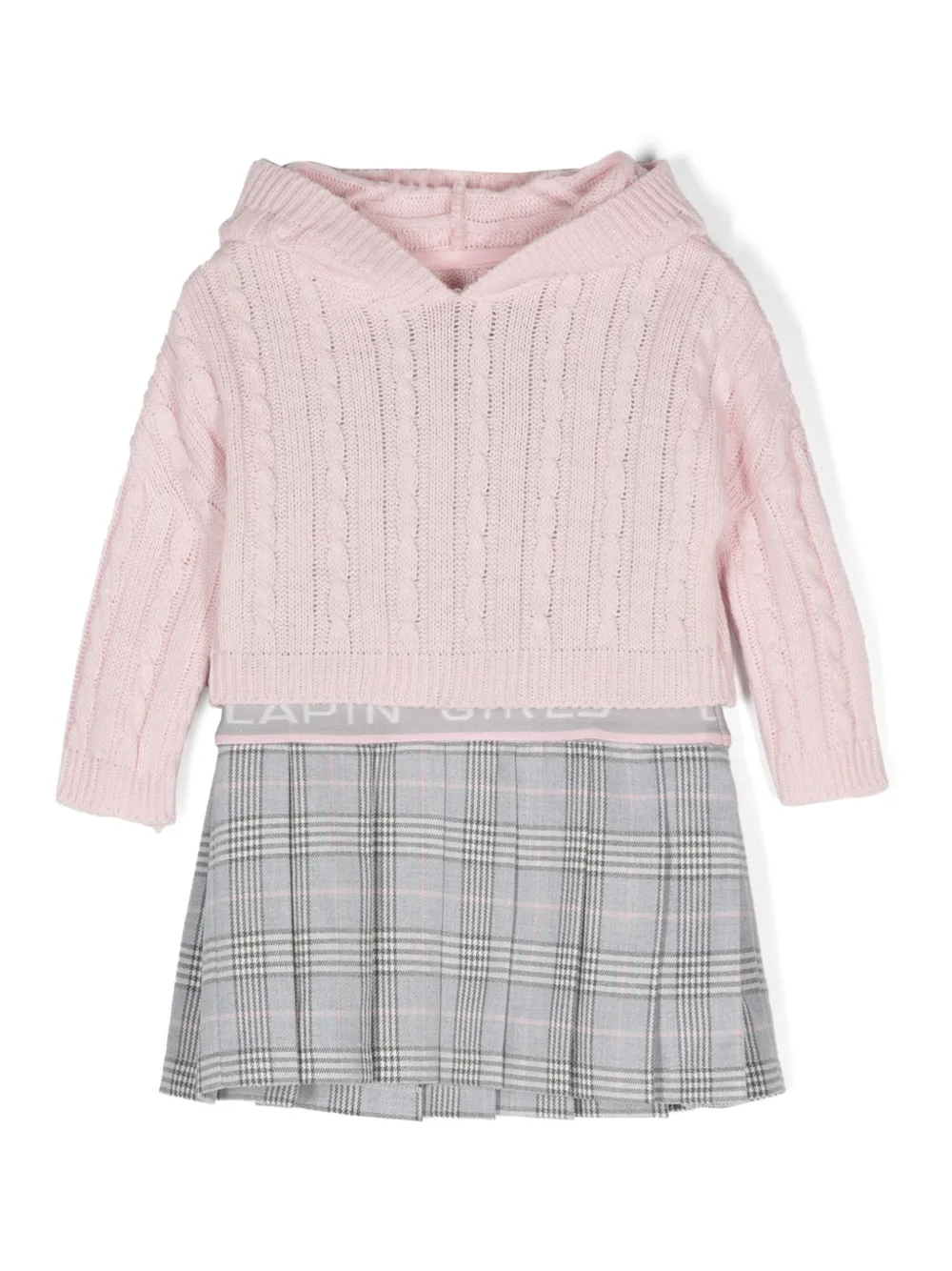 Комплект из плиссированного платья и блумеров Lapin House, серый
Комплект из плиссированного платья и блумеров Lapin House, серый