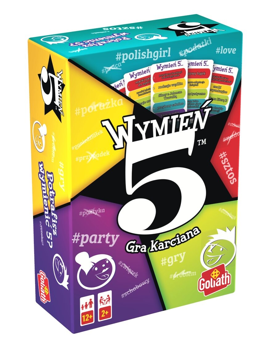 Голиаф, Имя 5, игра для вечеринок Goliath Games
Голиаф, Имя 5, игра для вечеринок Goliath Games