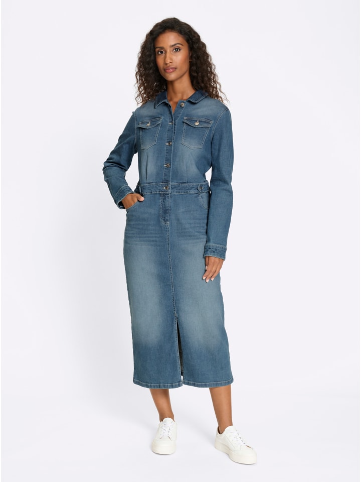 Heine Джинсовое платье синего выбеленного цвета
Heine Джинсовое платье синего выбеленного цвета