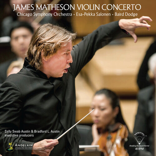 Виниловая пластинка Matheson / Chicago Symphony / Salonen: James Matheson: Violin Concerto
Виниловая пластинка Matheson / Chicago Symphony / Salonen: James Matheson: Violin Concerto