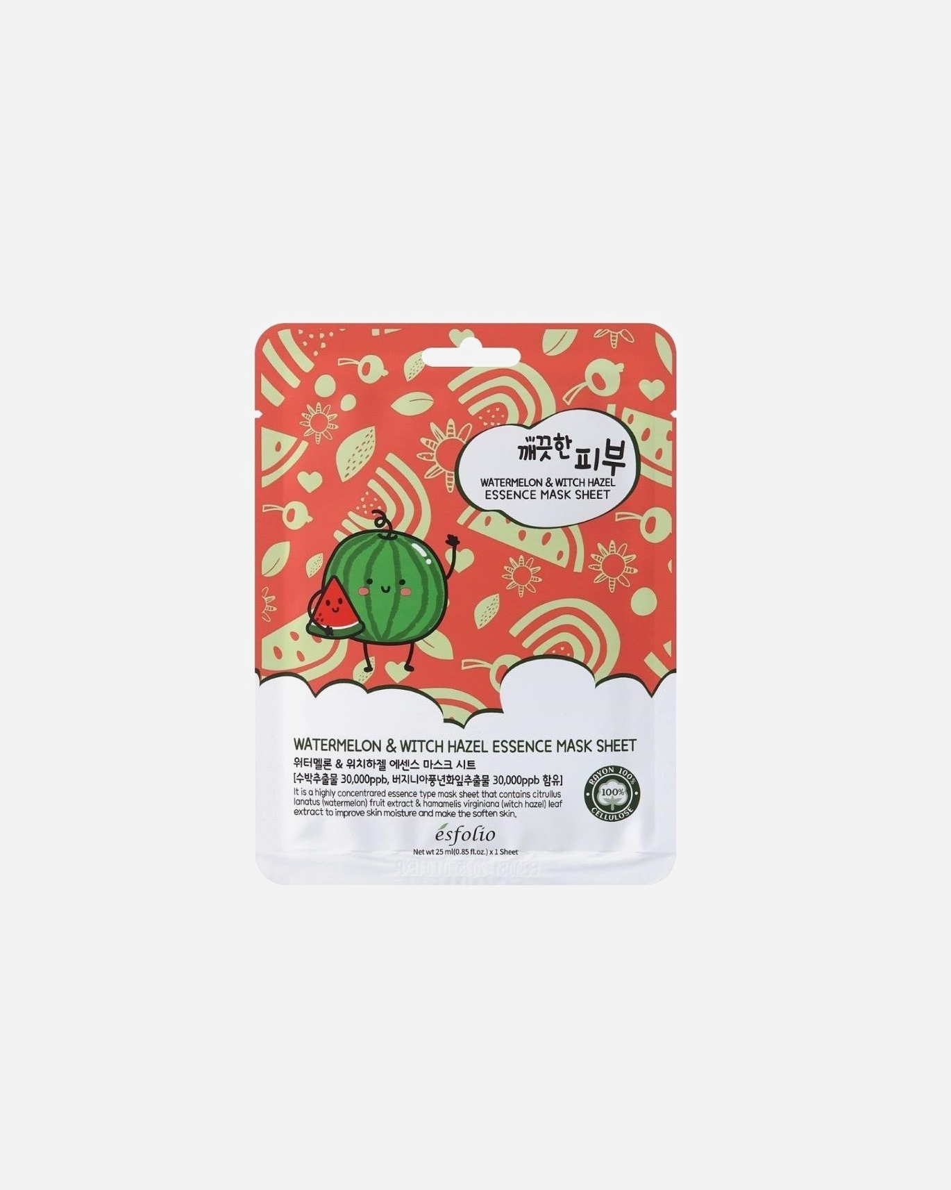 Тканевая маска для лица Esfolio, 1 шт
Тканевая маска для лица Esfolio, 1 шт