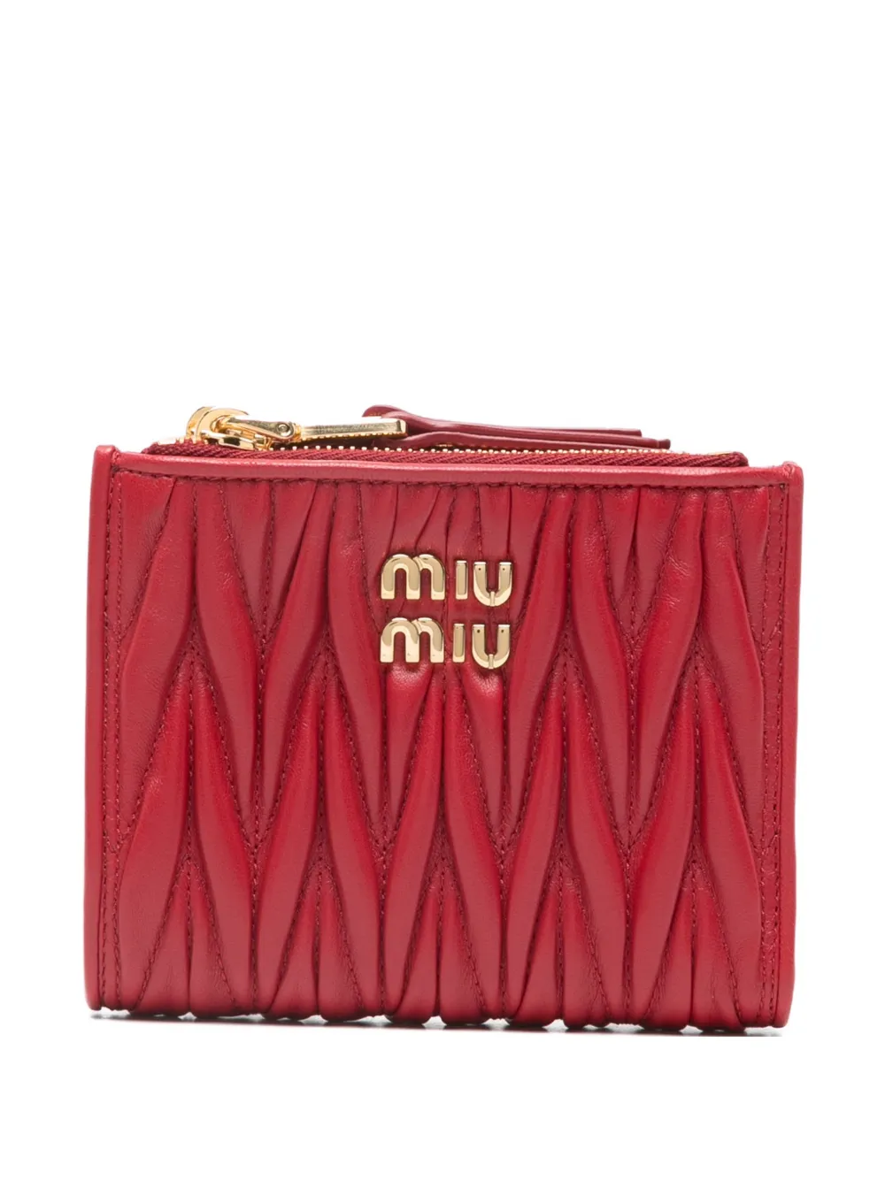 Кошелек с логотипом Miu Miu, красный
Кошелек с логотипом Miu Miu, красный